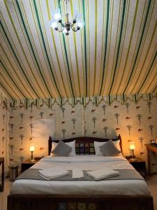 Postel nebo postele na pokoji v ubytování On The Dunes, Jaisalmer