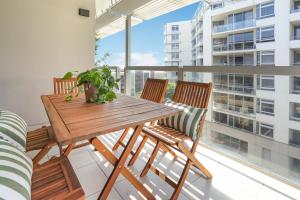 Balkón nebo terasa v ubytování Central Location NSW 3 Bedroom Apartment with Balcony