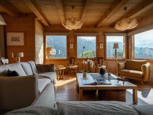 Χώρος καθιστικού στο Chalet Le Charmieux - OVO Network +22 φωτογραφίες