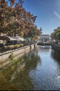 a body of water with trees and a river at Studio3 proche Quai Rouget in L'Isle-sur-la-Sorgue +9 photos
