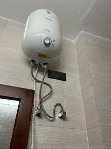 Ένα μπάνιο στο North Pole luxury rooms