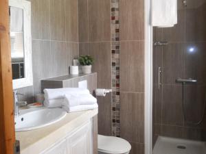 Koupelna v ubytování B&B La Badelle