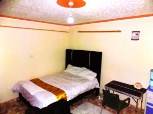 Ένα ή περισσότερα κρεβάτια σε δωμάτιο στο Kantafu Studio Modern