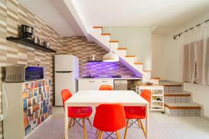 Η κουζίνα ή μικρή κουζίνα στο Casita Azul