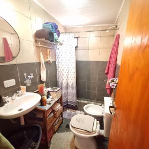 Koupelna v ubytování Vida Plena