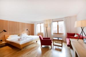 Cama o camas de una habitación en Krone Hittisau - Hotel & Restaurant im Bregenzerwald