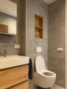 Koupelna v ubytování Suite Vuurtoren Zeeland