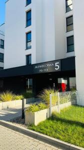 Bygningen som lejligheden ligger i