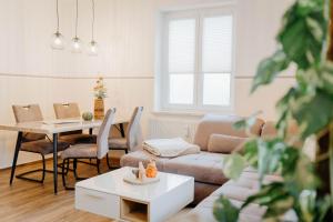 Χώρος καθιστικού στο Auszeit Domizile