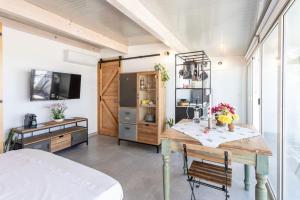 Kuchyň nebo kuchyňský kout v ubytování Attico Gabriella vista mare - Salento Reservation