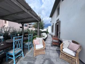 Ban công/sân hiên tại La Via delle Rose