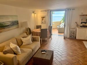 Posezení v ubytování La casa del Capitano B&b