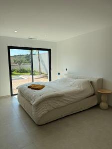 Katil atau katil-katil dalam bilik di Villa La Subérine à 20 minutes de Collioure