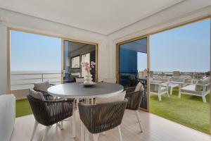 Χώρος καθιστικού στο Obsidian Mirador Oceano