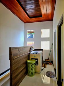 a kitchen with a counter with a food processor at Forina Villa in Walliwala East
