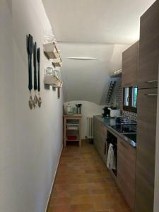 Η κουζίνα ή μικρή κουζίνα στο Il giardino di Chiara