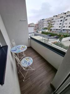 Balkón nebo terasa v ubytování Cozy