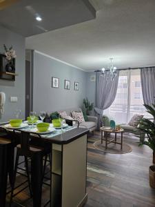 Posezení v ubytování Estudio hasta para 4 personas