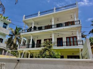 Balkón nebo terasa v ubytování K T Resort - Ahangama