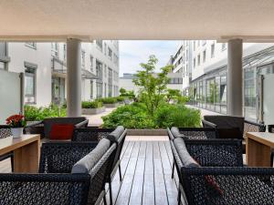 Χώρος καθιστικού στο Mercure Hotel Stuttgart Airport Messe