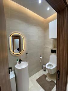 Un baño de Appartement de Luxe à Rabat Agdal près De la Gare