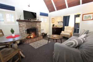 Posezení v ubytování Lamp Lighter Inn and Sunset Suites