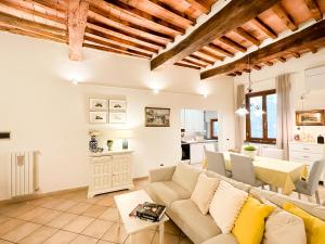 Kuchyň nebo kuchyňský kout v ubytování Da Vinci entire space in the heart of Tuscany