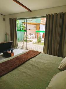 Ένα ή περισσότερα κρεβάτια σε δωμάτιο στο Green Lodge Eco Life