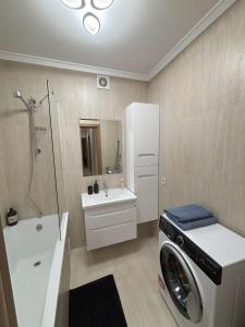 Koupelna v ubytování Яровиця 17 Еліт Апартаменти