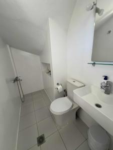 Koupelna v ubytování Villa Rania