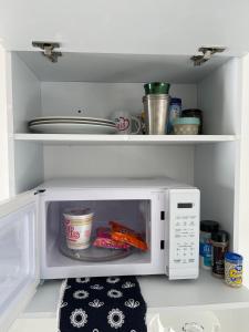 Kuchyň nebo kuchyňský kout v ubytování Consulado Americano Santa Catarina a 3 min