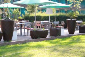Zahrada ubytování Hôtel Souani ( Al Hoceima Bay)