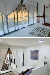 Una cama o camas en una habitación de Hotel Plaia