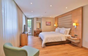 Letto o letti in una camera di Ada Suites Nisantasi