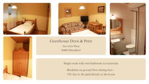 Ένα ή περισσότερα κρεβάτια σε δωμάτιο στο Guesthouse Doris & Peter +3 φωτογραφίες