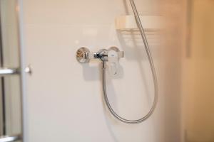 ErwitteにあるRandHome Apartment in Erwitte Hornのバスルーム(シャワーヘッド付)