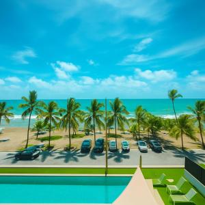 Peisaj natural din apropierea acestui aparthotel