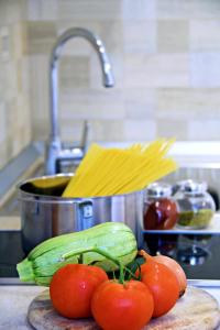 Jídlo v apartmánu nebo okolí