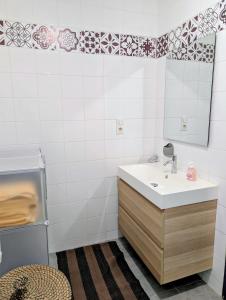 Koupelna v ubytování Charmante maison de village