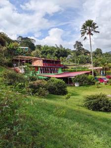 Zahrada ubytování Finca la fabiola