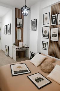 Ένα ή περισσότερα κρεβάτια σε δωμάτιο στο Niluna