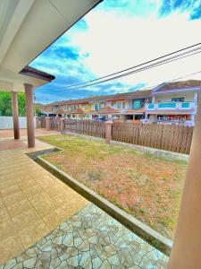 a view from the porch of a house at Homestay Harmony in Melaka