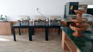 Kuchyň nebo kuchyňský kout v ubytování Villa Paradiso 2
