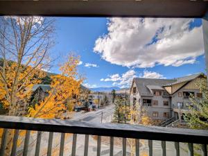 a view from the balcony of a condo at Dakota Lodge 8503 by SummitCove Lodging in Colorado in Keystone