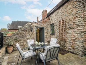 Bygningen som feriehuset ligger i