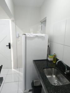 Kuchyň nebo kuchyňský kout v ubytování my sweet place 17