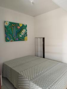 Postel nebo postele na pokoji v ubytování Duplex com piscina e churrasqueira