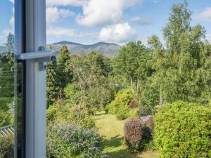 a view of a forest from a window at 3 Bed in Braithwaite SZ045 in Braithwaite +6 photos