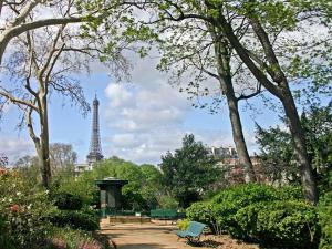 Zahrada ubytování Mercure Paris 19 Philharmonie La Villette