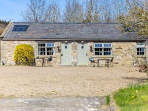 Bygningen som feriehuset ligger i